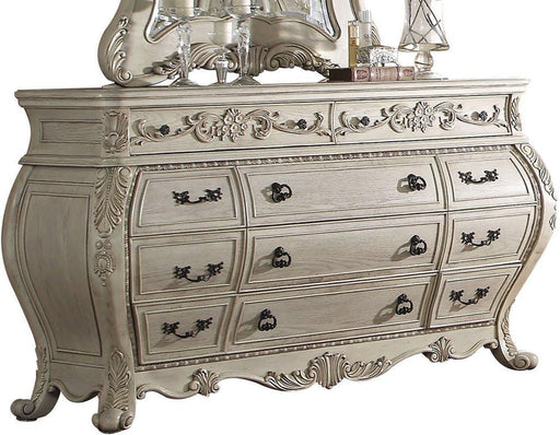 Acme Ragenardus Dresser in Antique White 27015 - Visions in Furniture (La Mirada, CA)