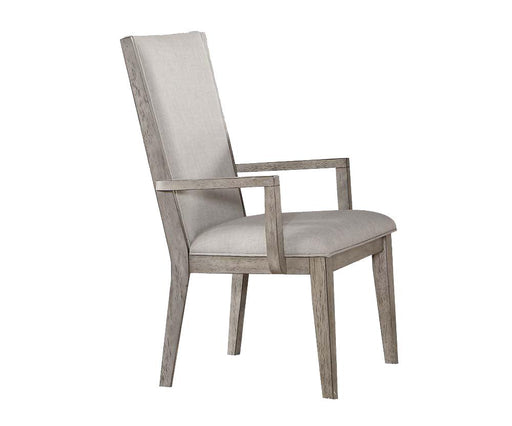Acme Rocky Arm Chair in Gray Oak (Set of 2) 72863 - Visions in Furniture (La Mirada, CA)
