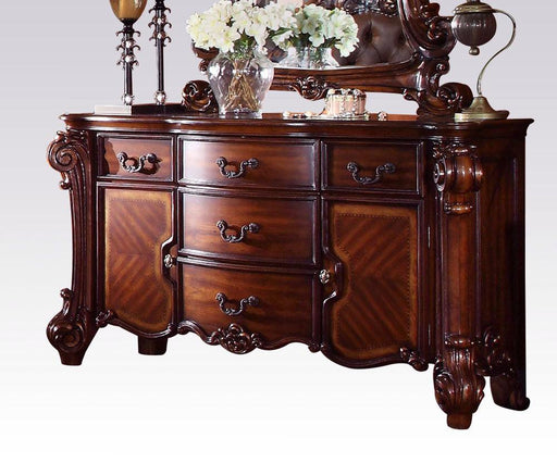 Acme Vendome Traditional Dresser/Server with Four Drawers and Two Doors in Cherry 22005 - Visions in Furniture (La Mirada, CA)
