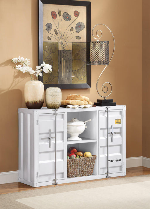 Cargo White Server - Visions in Furniture (La Mirada, CA)