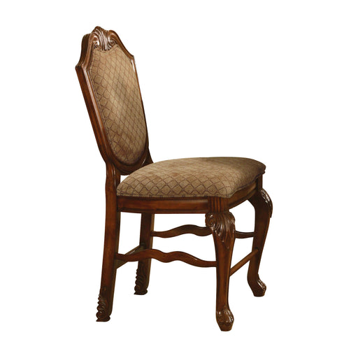 Chateau De Ville Fabric & Cherry Counter Height Chair - Visions in Furniture (La Mirada, CA)
