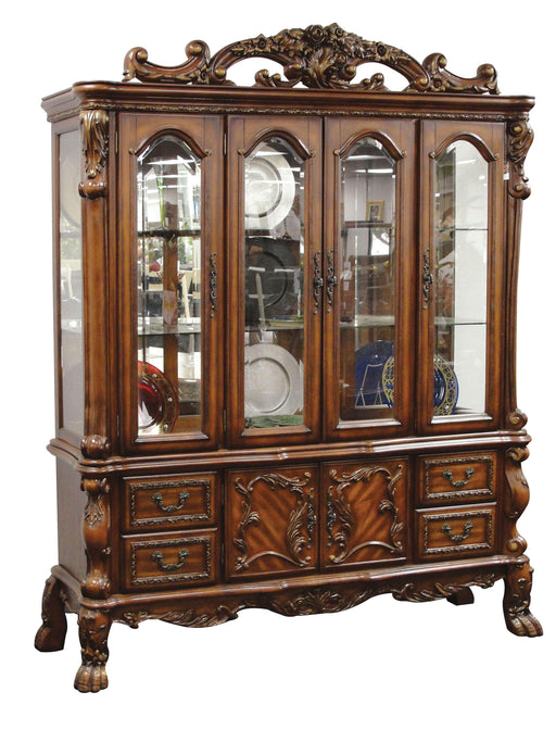 Dresden Cherry Oak Hutch & Buffet - Visions in Furniture (La Mirada, CA)