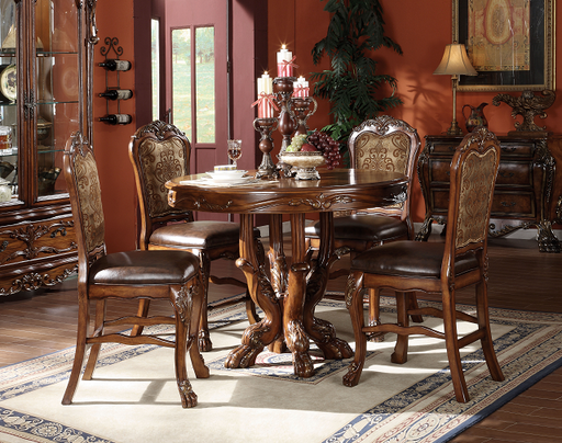 Dresden Cherry Oak Counter Height Table - Visions in Furniture (La Mirada, CA)