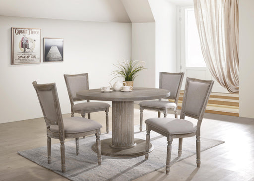 Gabrian Reclaimed Gray Dining Table - Visions in Furniture (La Mirada, CA)