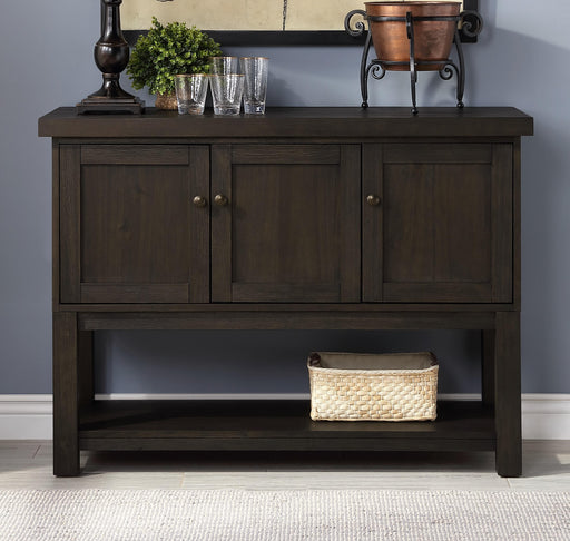 Haddie Distressed Walnut Server - Visions in Furniture (La Mirada, CA)