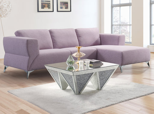 Josiah Pale Berries Fabric Sectional Sofa - Visions in Furniture (La Mirada, CA)
