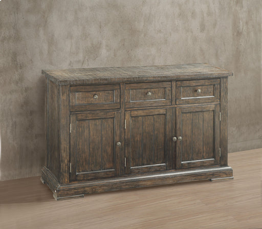 Landon Salvage Brown Server - Visions in Furniture (La Mirada, CA)