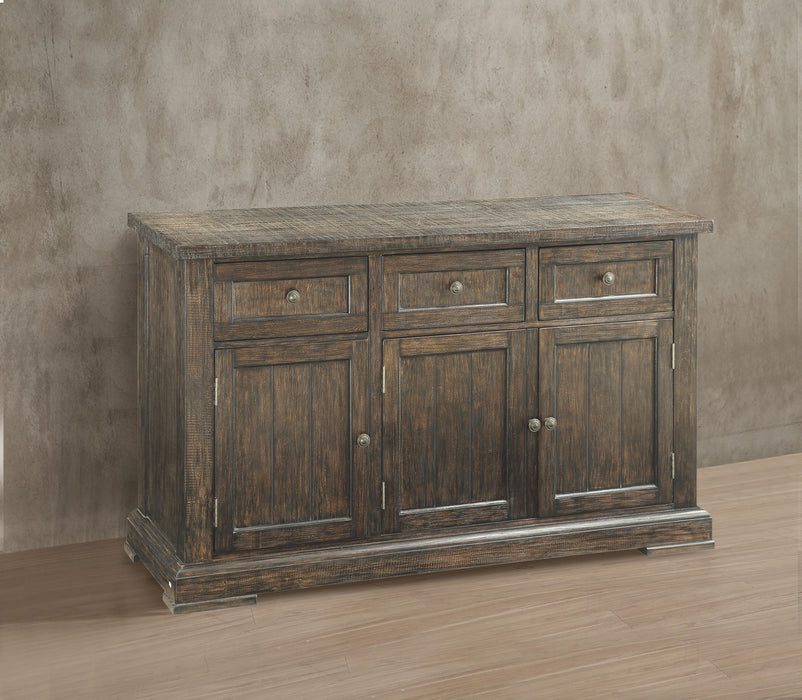 Landon Salvage Brown Server - Visions in Furniture (La Mirada, CA)