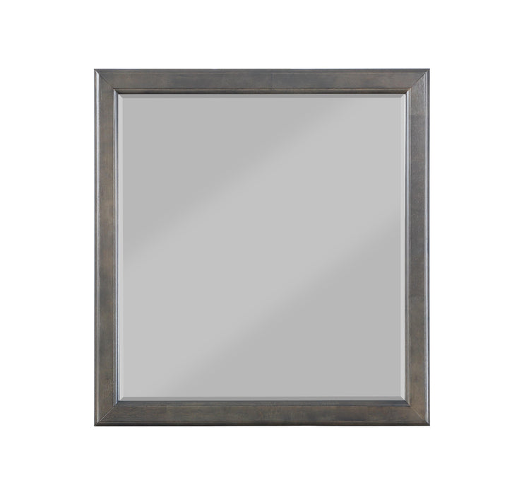 Louis Philippe Dark Gray Mirror - Visions in Furniture (La Mirada, CA)