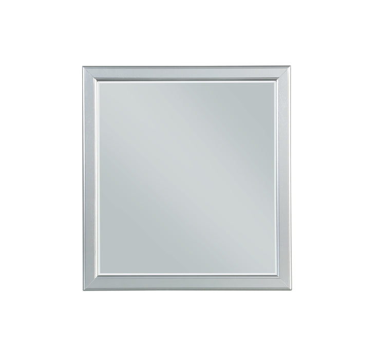 Louis Philippe III Platinum Mirror - Visions in Furniture (La Mirada, CA)