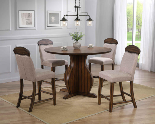 Maurice Oak Counter Height Table - Visions in Furniture (La Mirada, CA)