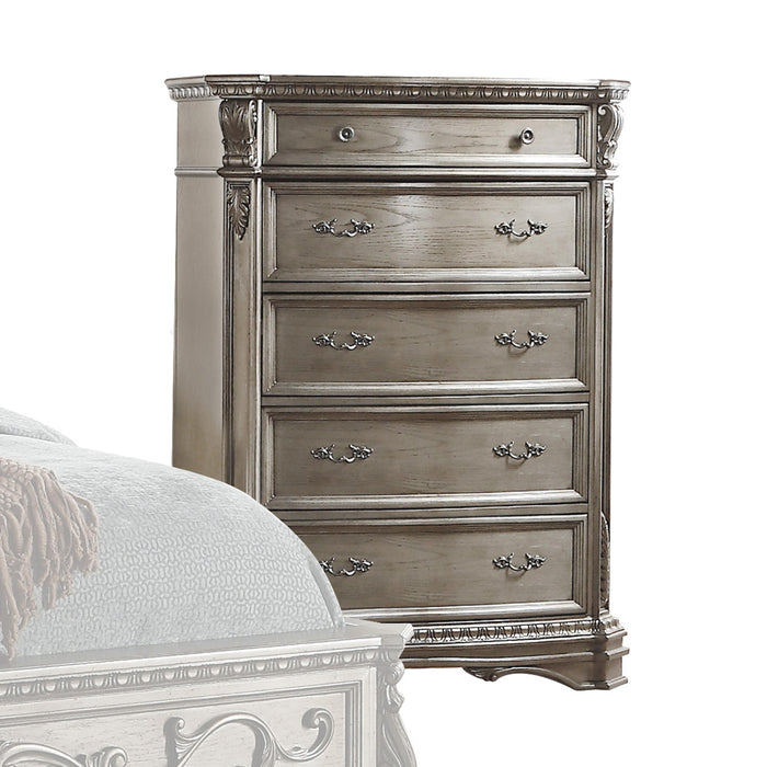 Northville Antique Silver Chest - Visions in Furniture (La Mirada, CA)