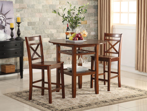 Tartys Cherry Counter Height Table - Visions in Furniture (La Mirada, CA)