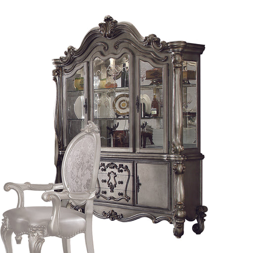 Versailles Antique Platinum Hutch & Buffet - Visions in Furniture (La Mirada, CA)