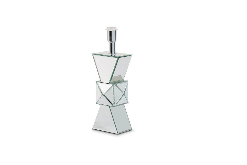 Montreal Mirrored Table Lamp, (2/pack) - Visions in Furniture (La Mirada, CA)