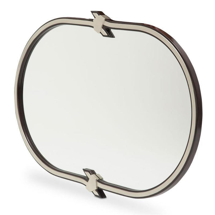 Paris Chic Wall Mirror in Espresso - Visions in Furniture (La Mirada, CA)