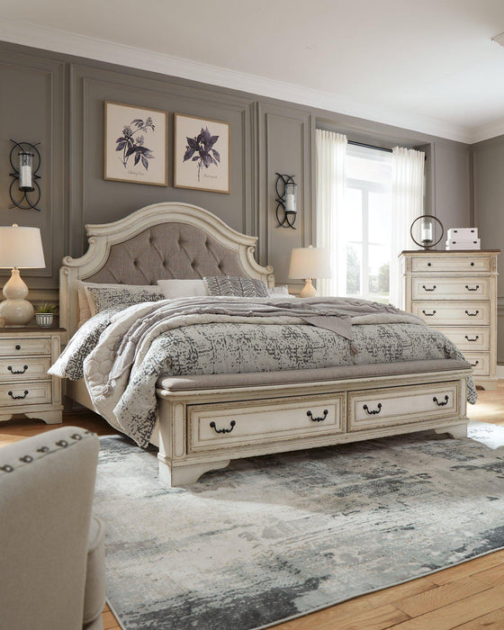 Realyn Upholstered Bed - Visions in Furniture (La Mirada, CA)