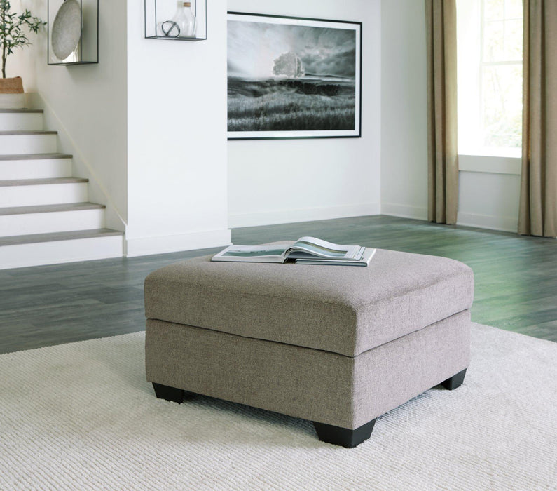 Creswell Ottoman With Storage - Visions in Furniture (La Mirada, CA)