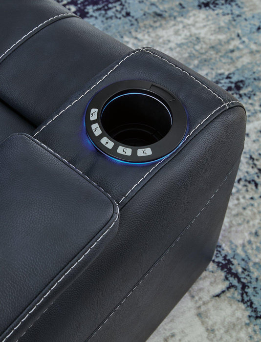 Feazada Power Recliner - Visions in Furniture (La Mirada, CA)