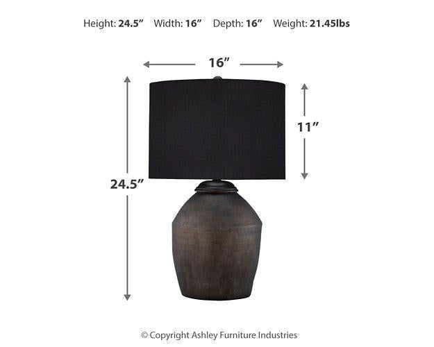 Naareman Lamp Set - Visions in Furniture (La Mirada, CA)