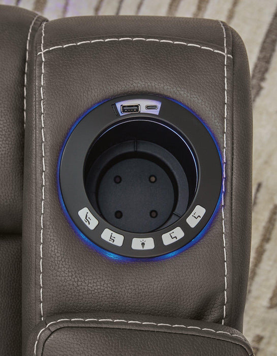 Feazada Power Recliner - Visions in Furniture (La Mirada, CA)