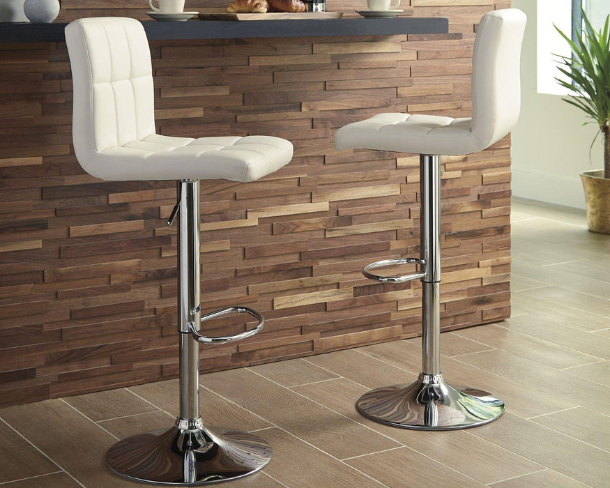 Bellatier Adjustable Height Bar Stool - Visions in Furniture (La Mirada, CA)