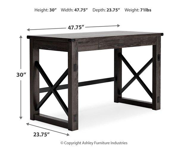 Freedan 48" Home Office Desk - Visions in Furniture (La Mirada, CA)