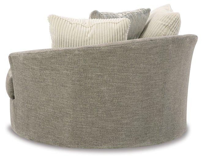 Creswell Oversized Swivel Accent Chair - Visions in Furniture (La Mirada, CA)