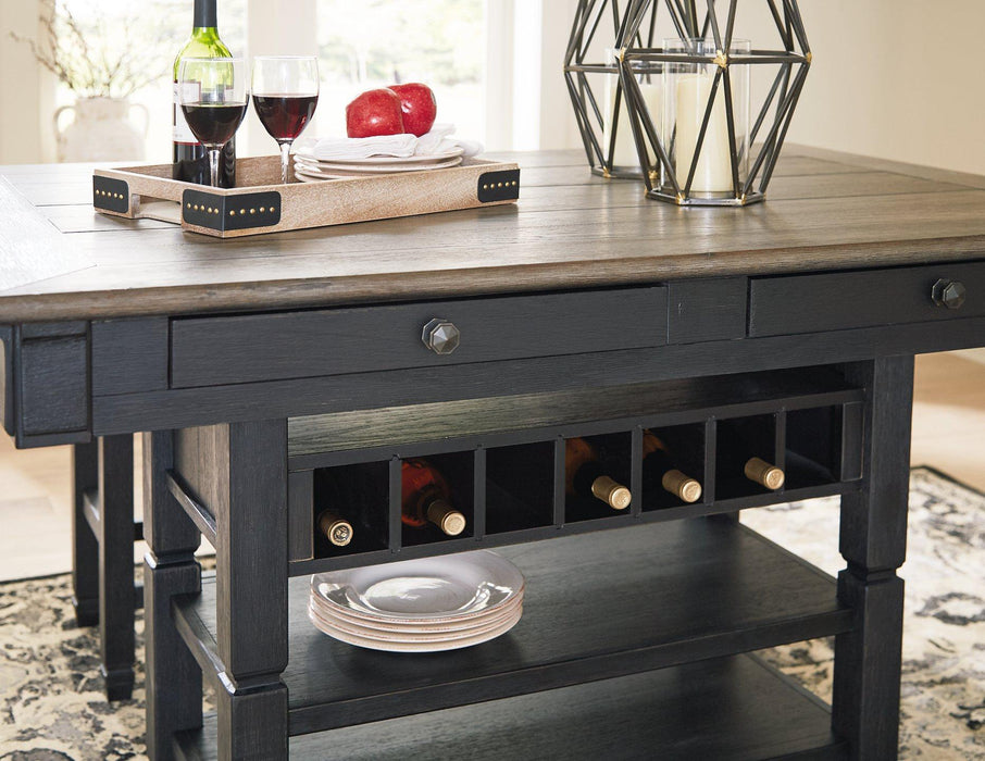 Tyler Creek Counter Height Dining Set - Visions in Furniture (La Mirada, CA)