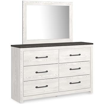 Gerridan Dresser and Mirror - Visions in Furniture (La Mirada, CA)