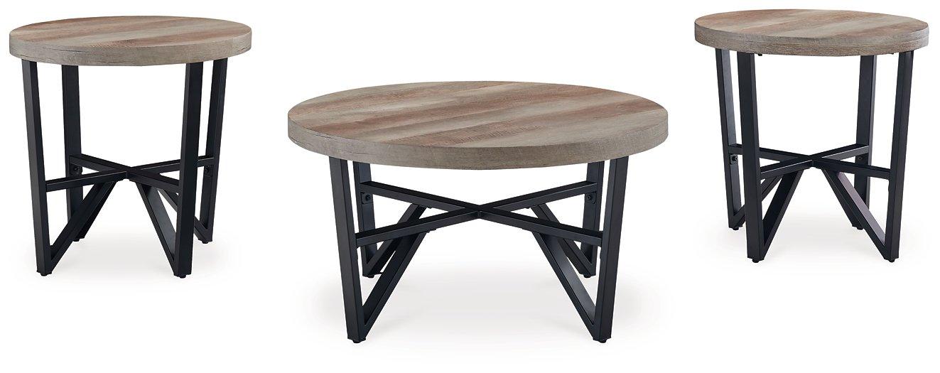 Deanlee Table (Set of 3) - Visions in Furniture (La Mirada, CA)