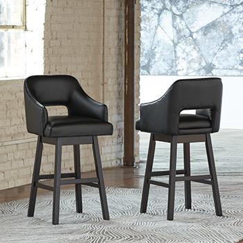 Tallenger Bar Stool Set - Visions in Furniture (La Mirada, CA)