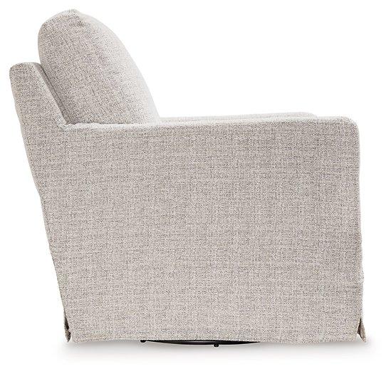 Nenana Next-Gen Nuvella Swivel Glider Accent Chair - Visions in Furniture (La Mirada, CA)