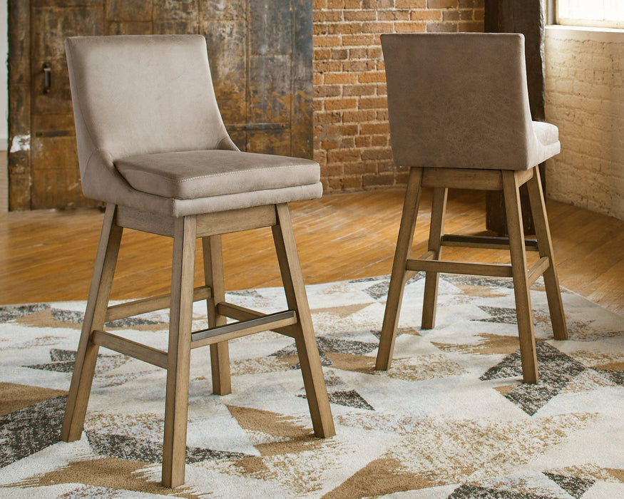 Tallenger Bar Stool Set - Visions in Furniture (La Mirada, CA)
