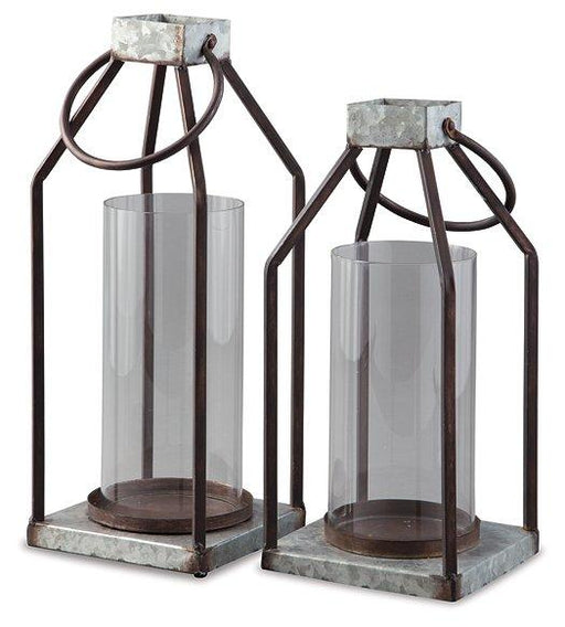 Diedrick Lantern (Set of 2) - Visions in Furniture (La Mirada, CA)