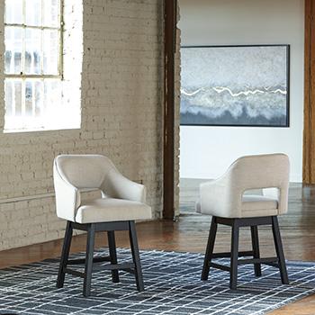 Tallenger Bar Stool Set - Visions in Furniture (La Mirada, CA)