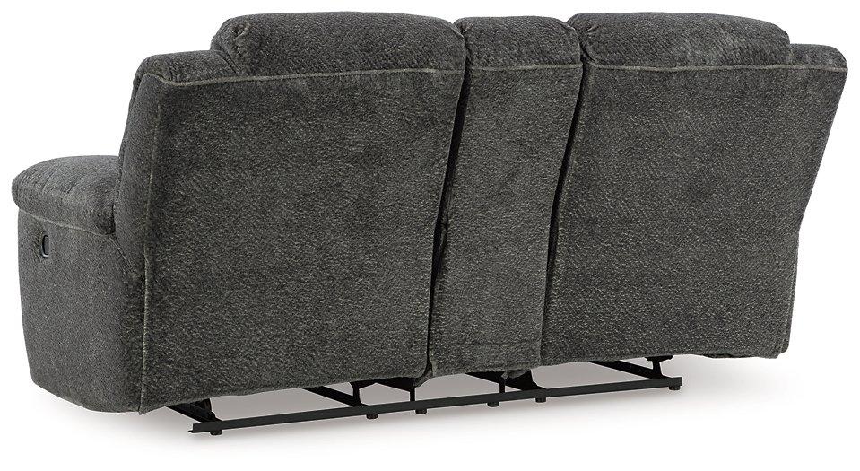 Frohn Reclining Loveseat with Console - Visions in Furniture (La Mirada, CA)