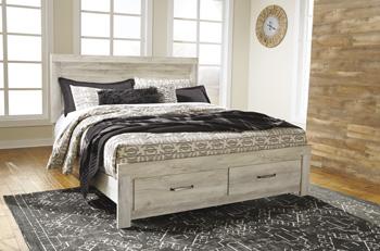 Bellaby Bed with 2 Storage Drawers - Visions in Furniture (La Mirada, CA)