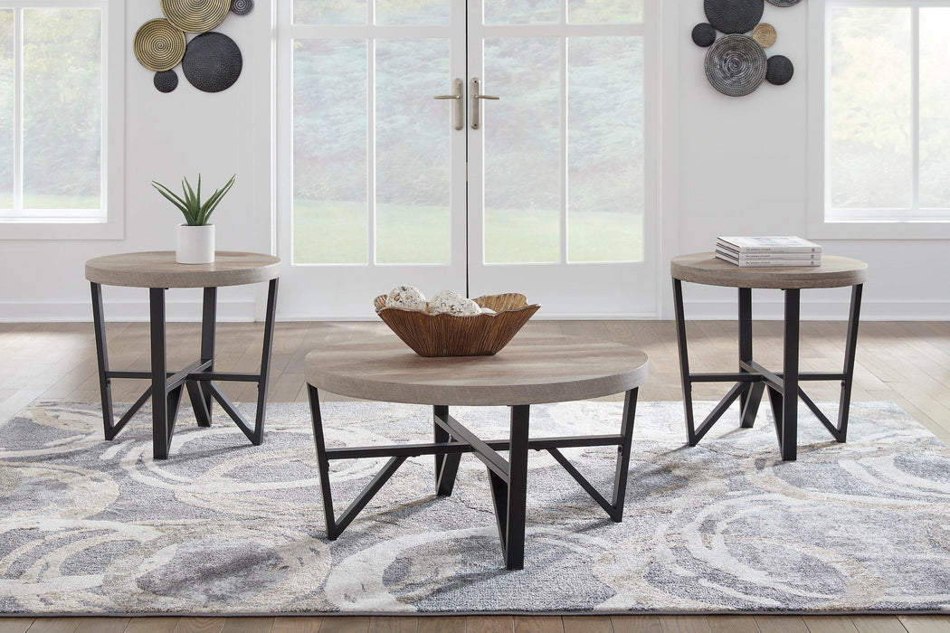 Deanlee Table (Set of 3) - Visions in Furniture (La Mirada, CA)