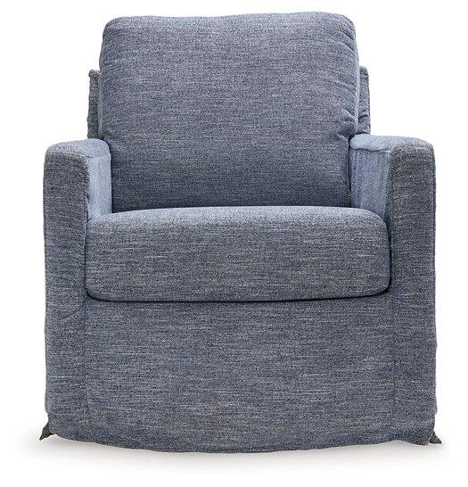 Nenana Next-Gen Nuvella Swivel Glider Accent Chair - Visions in Furniture (La Mirada, CA)