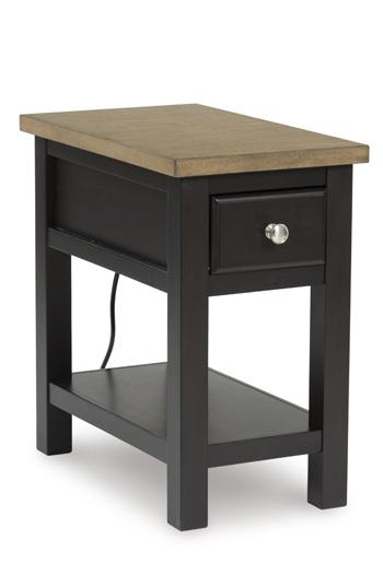Drazmine Chairside End Table - Visions in Furniture (La Mirada, CA)
