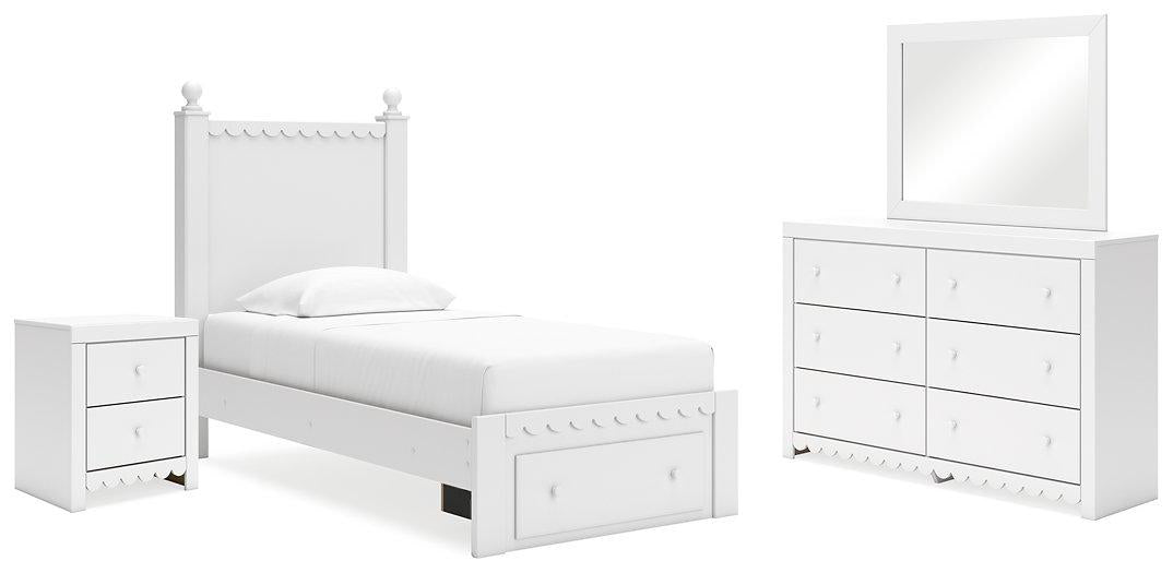 Mollviney Bedroom Set - Visions in Furniture (La Mirada, CA)