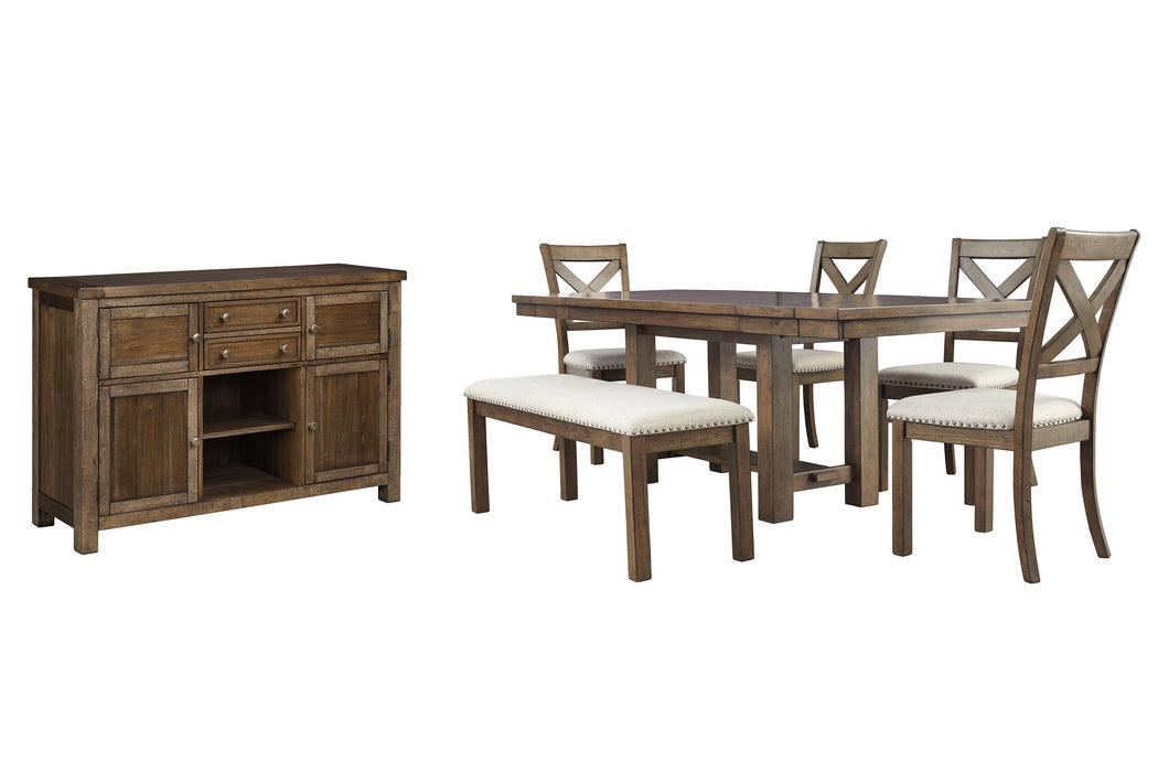 Moriville Dining Room Set - Visions in Furniture (La Mirada, CA)
