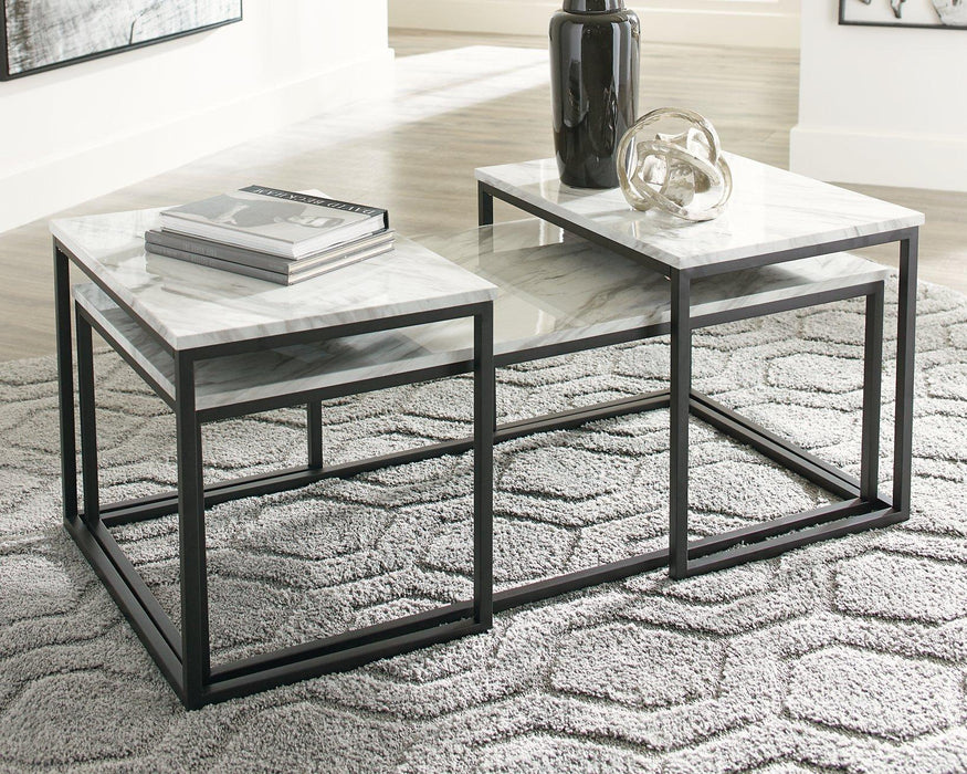 Donnesta Table (Set of 3) - Visions in Furniture (La Mirada, CA)