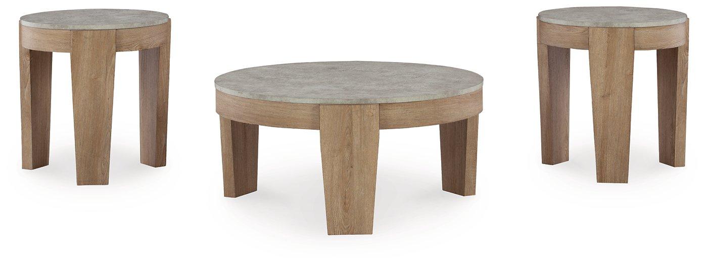 Guystone Table (Set of 3) - Visions in Furniture (La Mirada, CA)