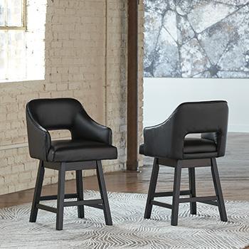 Tallenger Bar Stool Set - Visions in Furniture (La Mirada, CA)