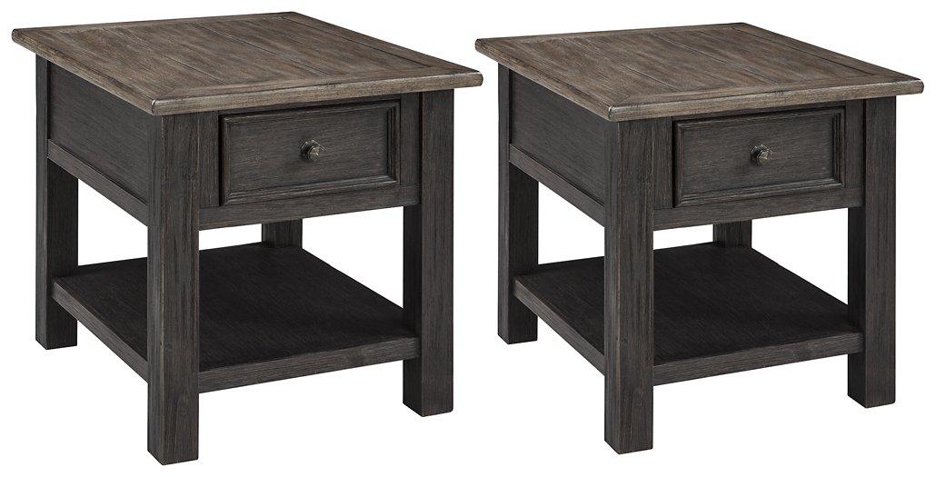 Tyler Creek End Table Set - Visions in Furniture (La Mirada, CA)
