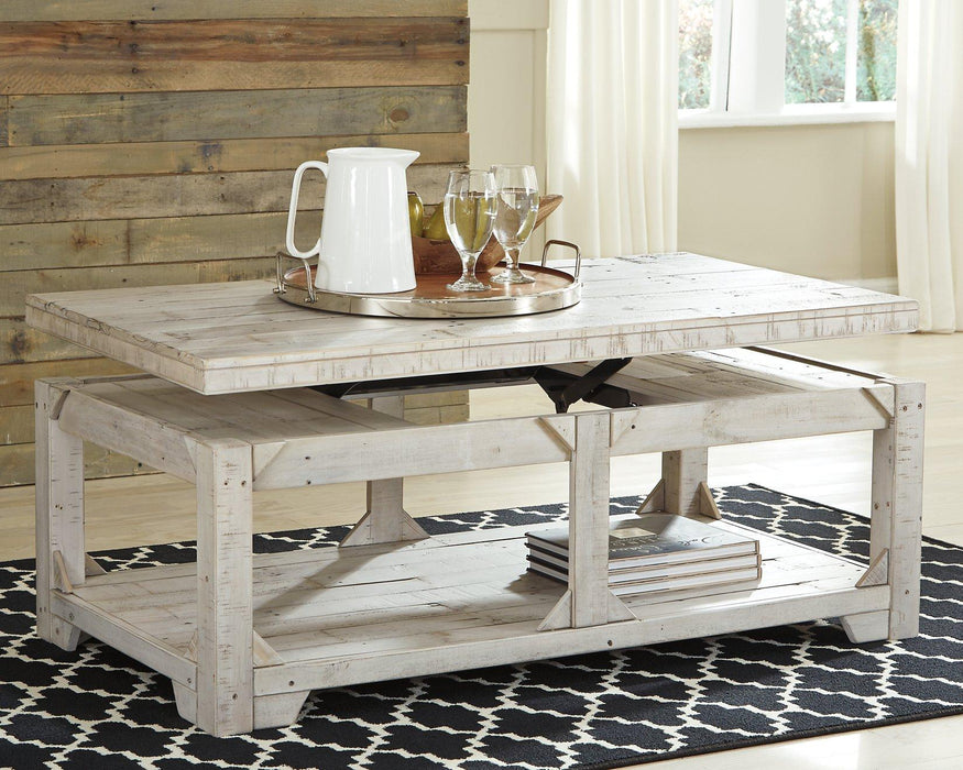 Fregine Coffee Table with Lift Top - Visions in Furniture (La Mirada, CA)