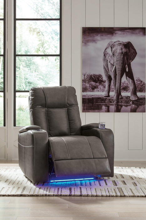 Feazada Power Recliner - Visions in Furniture (La Mirada, CA)