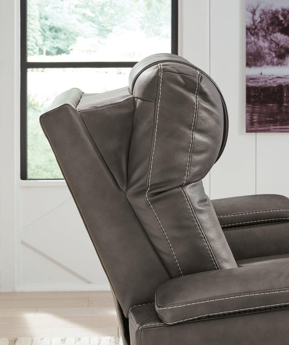Feazada Power Recliner - Visions in Furniture (La Mirada, CA)